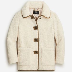 J. Crew Petite Teddy Sherpa Jacket XXSP